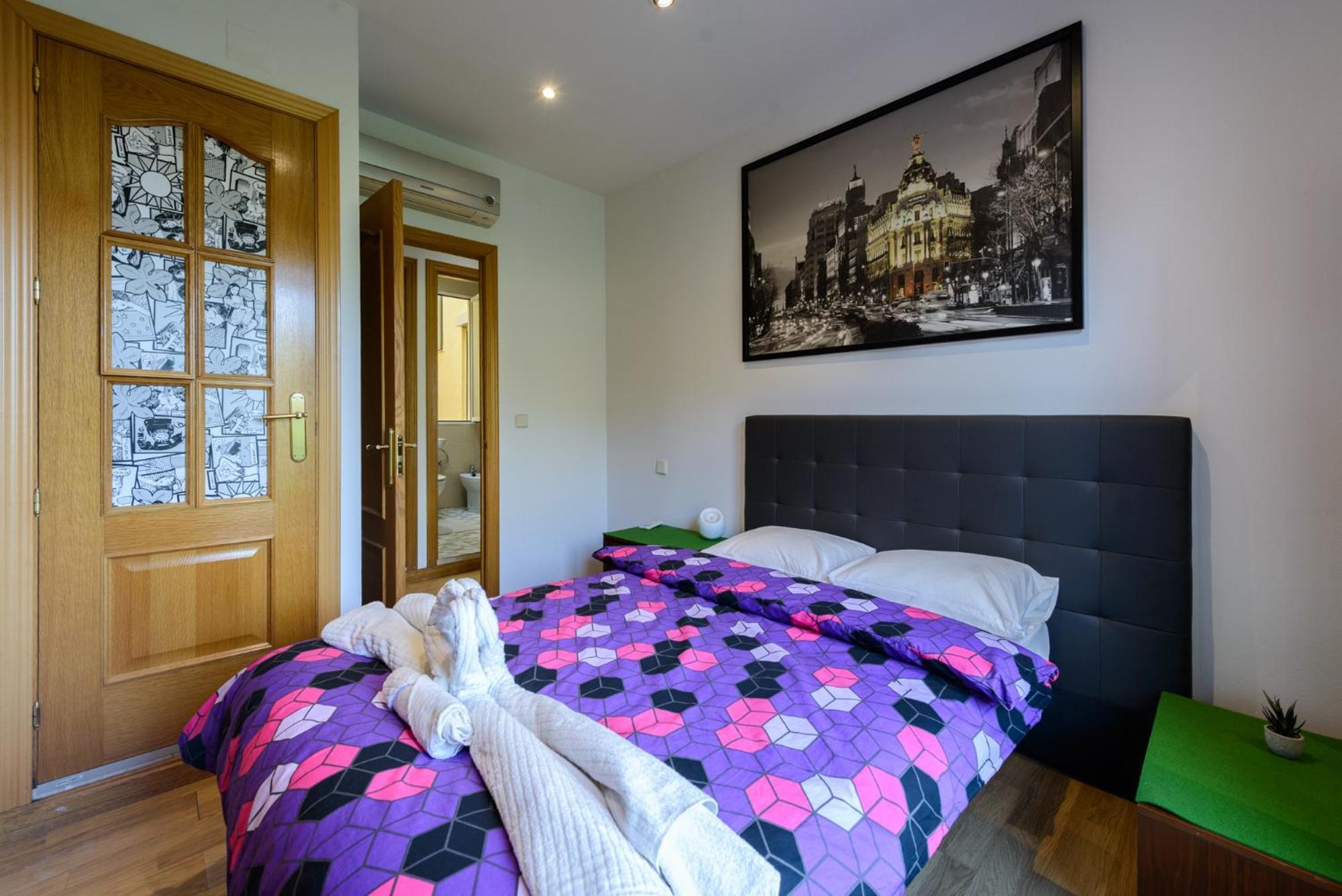Ferienwohnung Amplio Piso En Madrid Centro Con Vistas Al Templo De Debod Exterior foto