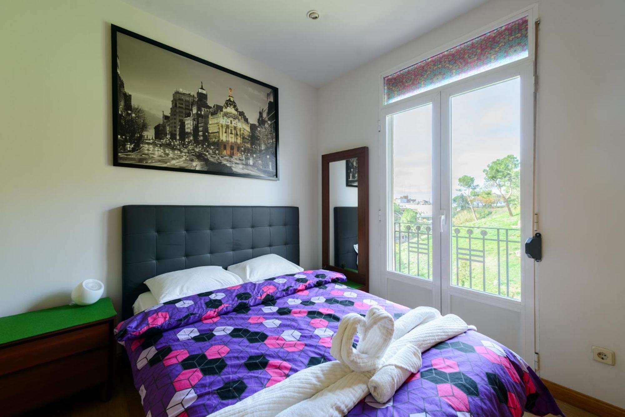 Ferienwohnung Amplio Piso En Madrid Centro Con Vistas Al Templo De Debod Exterior foto