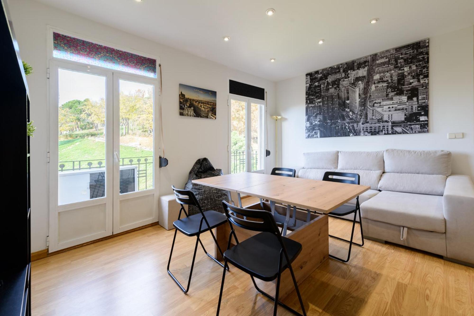 Ferienwohnung Amplio Piso En Madrid Centro Con Vistas Al Templo De Debod Exterior foto